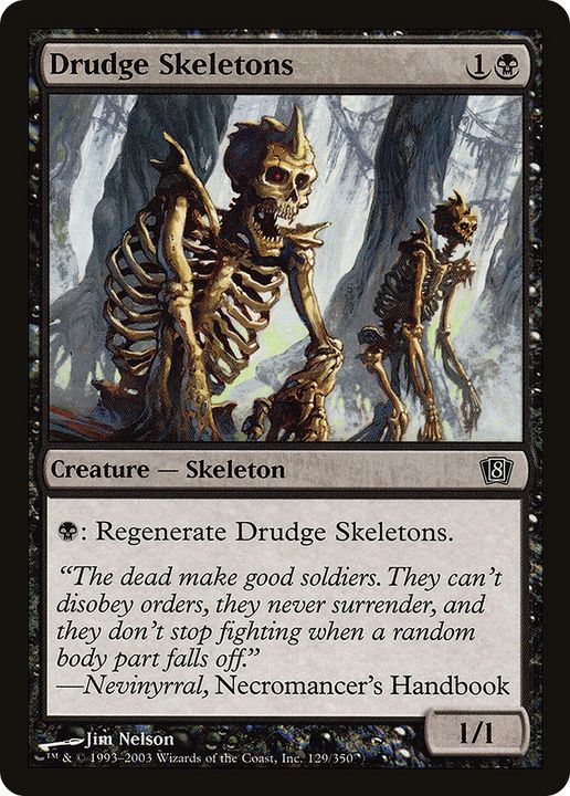 Drudge Skeletons in the group Magic the Gathering / Sets / Eighth Edition at Proxyprinters.com (75643)