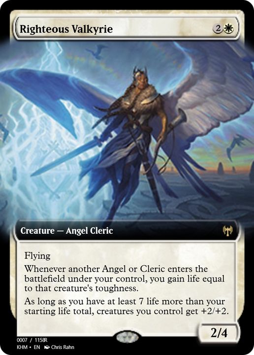 Righteous Valkyrie in the group Magic the Gathering / Types / Colors / White at Proxyprinters.com (75652)