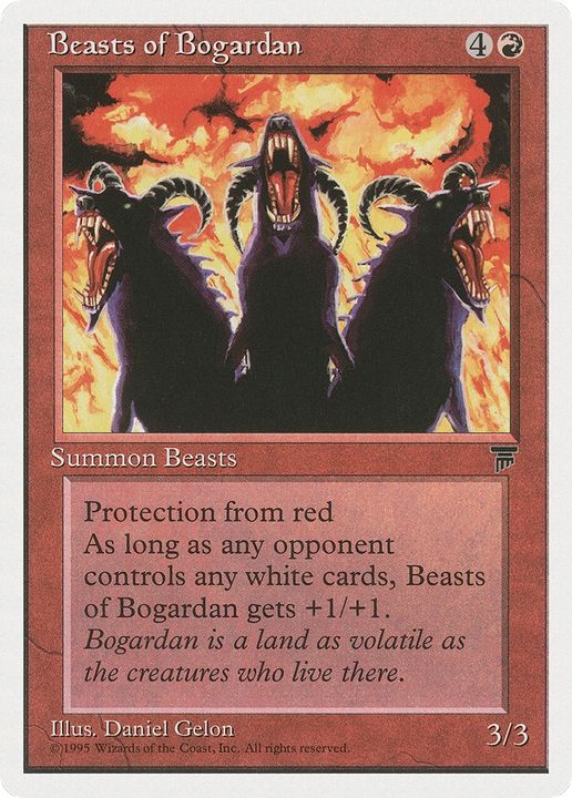 Beasts of Bogardan in the group Magic the Gathering / Types / Colors / Red at Proxyprinters.com (75664)