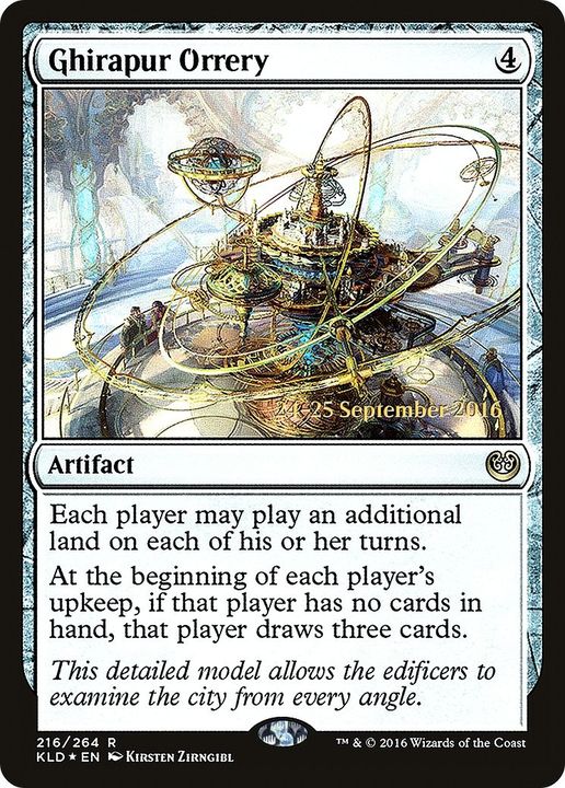 Ghirapur Orrery in the group Magic the Gathering / Sets / Kaladesh Promos at Proxyprinters.com (7568)