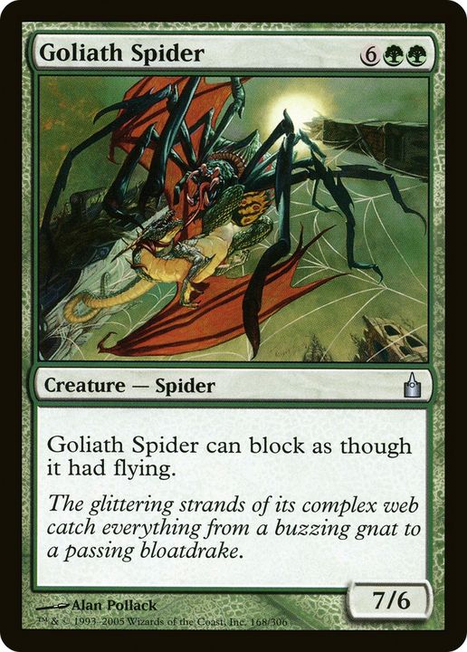 Goliath Spider in the group Magic the Gathering / Sets / Ravnica: Clue Edition Front Cards at Proxyprinters.com (75683)