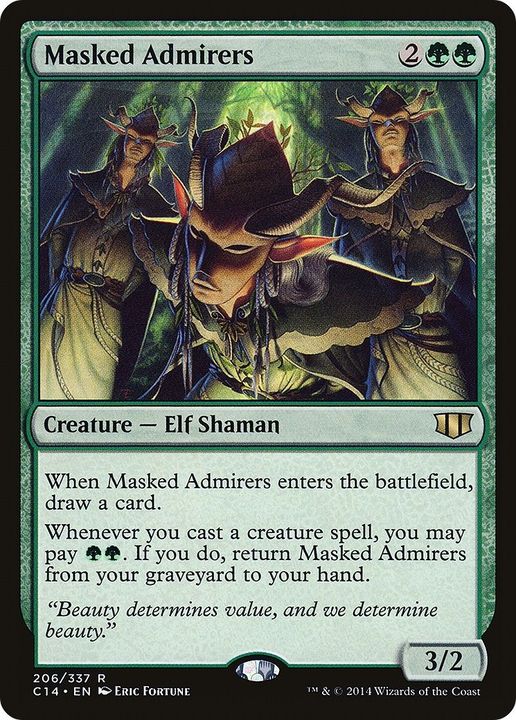 Masked Admirers in the group Magic the Gathering / Types / Creatures / Elf at Proxyprinters.com (757)