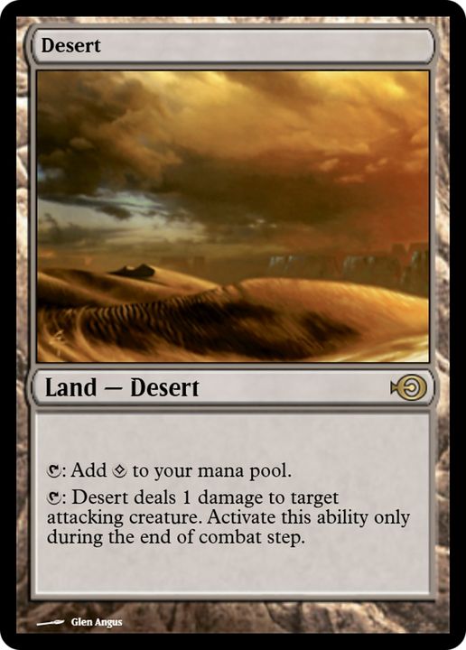 Desert in the group Magic the Gathering / Types / Colors / Colorless at Proxyprinters.com (75708)