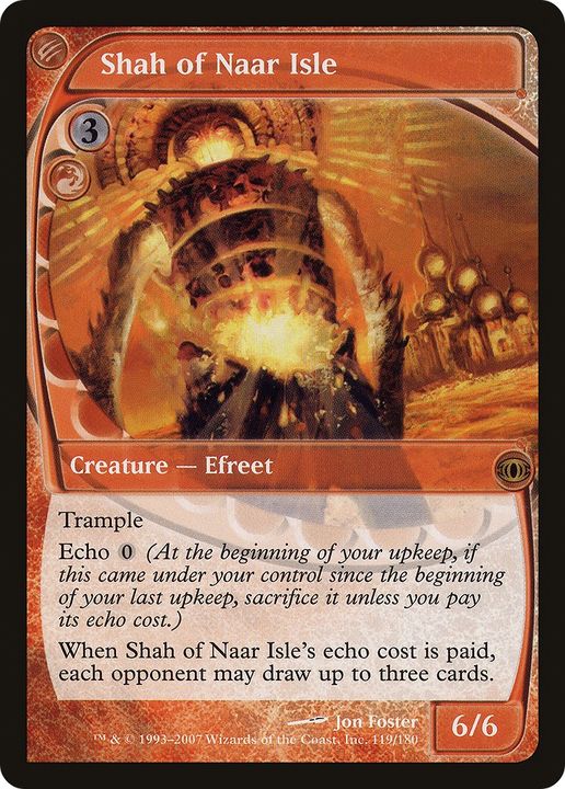 Shah of Naar Isle in the group Magic the Gathering / Sets / Future Sight at Proxyprinters.com (75716)