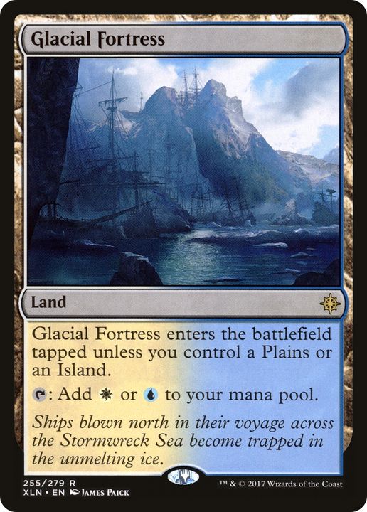 Glacial Fortress in the group Magic the Gathering / Sets / Ixalan at Proxyprinters.com (75734)