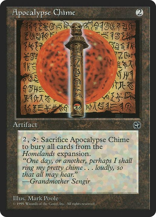 Apocalypse Chime in the group Advanced search at Proxyprinters.com (75735)