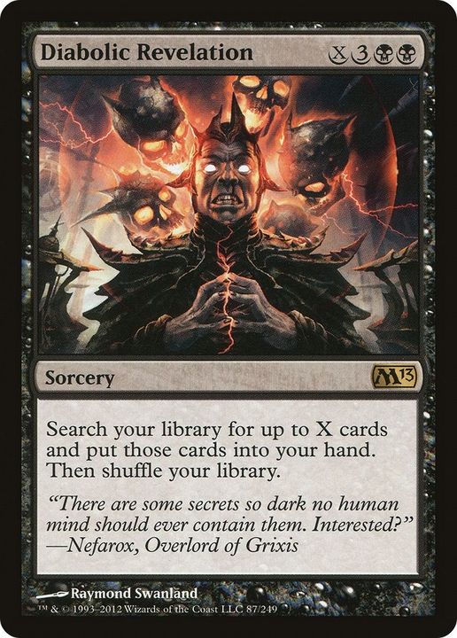 Diabolic Revelation in the group Magic the Gathering / Types / Colors / Black at Proxyprinters.com (7577)