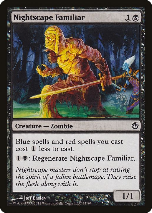 Nightscape Familiar in the group Magic the Gathering / Types / Colors / Black at Proxyprinters.com (75778)