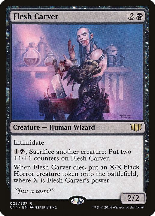 Flesh Carver in the group Magic the Gathering / Types / Creatures / Wizard at Proxyprinters.com (75786)