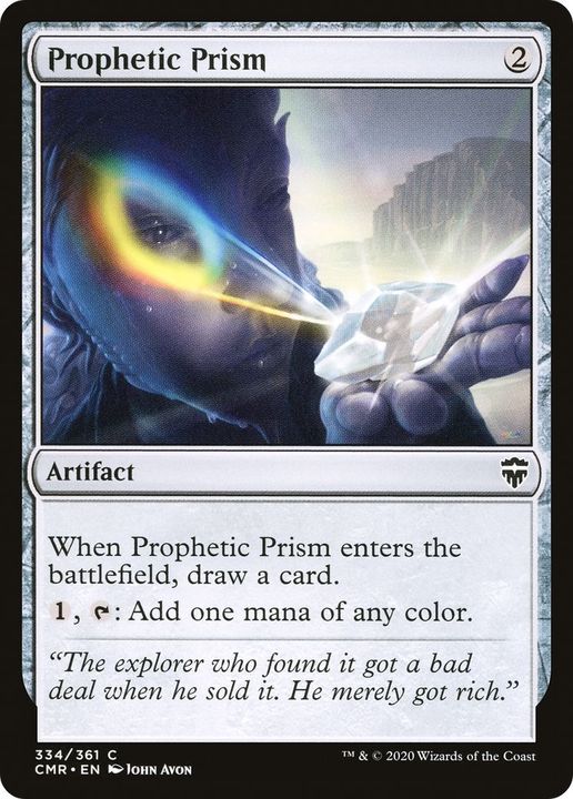 Prophetic Prism in the group Magic the Gathering / Types / Artifacts / Artifact at Proxyprinters.com (7580)