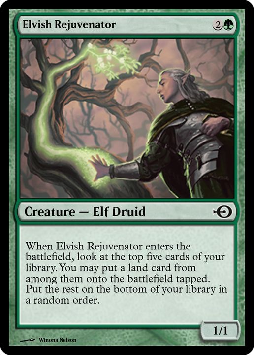 Elvish Rejuvenator in the group Magic the Gathering / Sets / Magic Origins Clash Pack at Proxyprinters.com (75813)