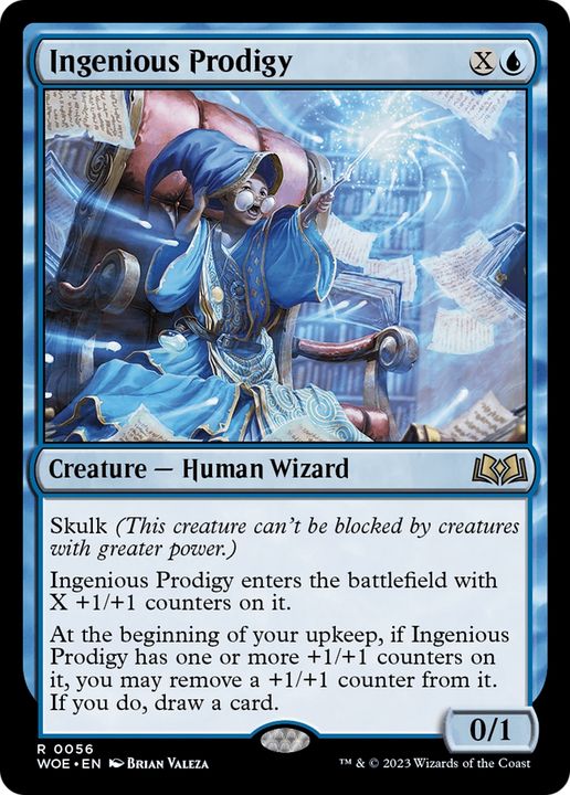 Ingenious Prodigy in the group Magic the Gathering / Types / Creatures / Wizard at Proxyprinters.com (75814)