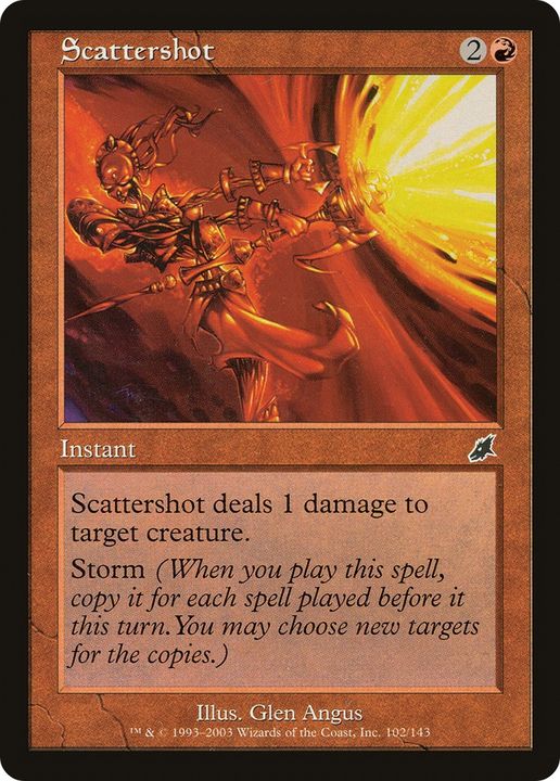 Scattershot in the group Magic the Gathering / Types / Colors / Red at Proxyprinters.com (75815)