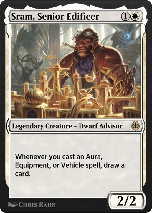 Sram, Senior Edificer in the group Magic the Gathering / Types / Colors / White at Proxyprinters.com (7583)