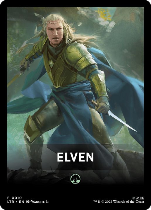 Elven in the group Magic the Gathering / Sets / Tales of Middle-earth Front Cards at Proxyprinters.com (75837)