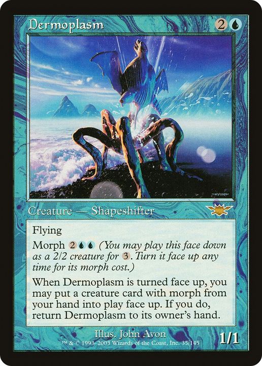 Dermoplasm in the group Magic the Gathering / Types / Colors / Blue at Proxyprinters.com (75839)