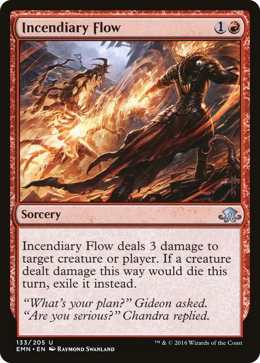 Incendiary Flow in the group Magic the Gathering / Types / Colors / Red at Proxyprinters.com (75872)