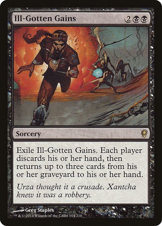 Ill-Gotten Gains in the group Magic the Gathering / Sets / Conspiracy at Proxyprinters.com (75894)