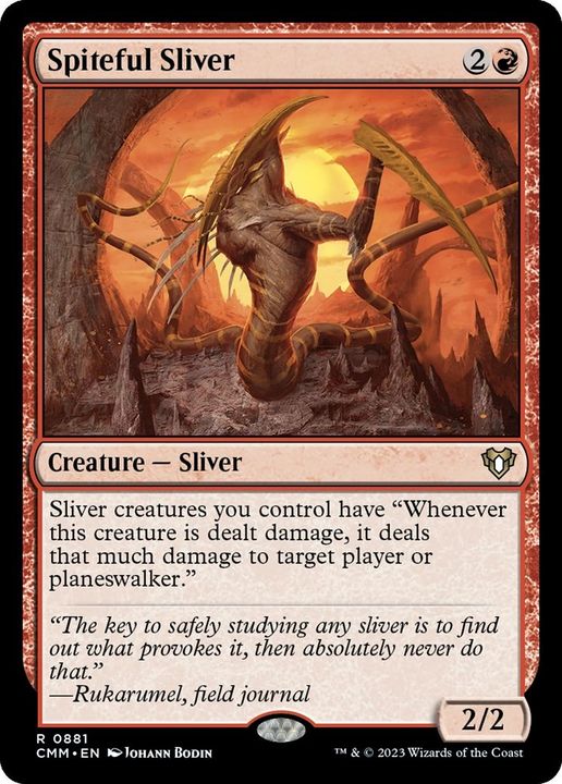 Spiteful Sliver in the group Magic the Gathering / Sets / Commander Masters at Proxyprinters.com (759)