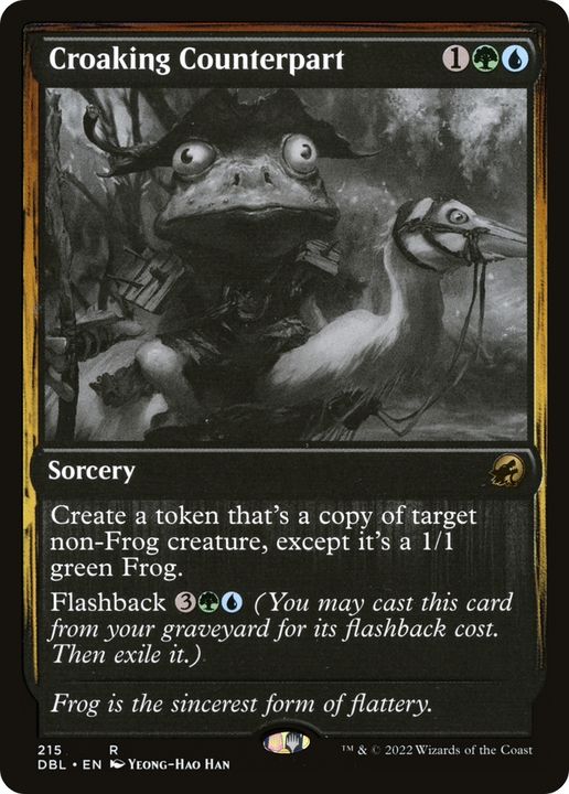 Croaking Counterpart in the group Magic the Gathering / Sets / Innistrad: Double Feature at Proxyprinters.com (75915)