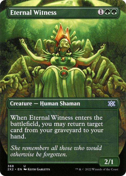 Eternal Witness in the group Magic the Gathering / Types / Colors / Green at Proxyprinters.com (75940)