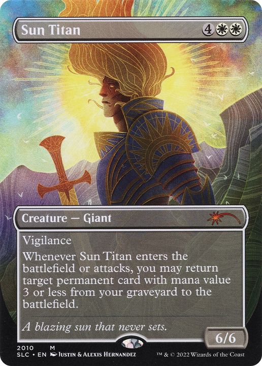 Sun Titan in the group Magic the Gathering / Types / Colors / White at Proxyprinters.com (75949)