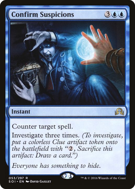 Confirm Suspicions in the group Magic the Gathering / Sets / Shadows over Innistrad at Proxyprinters.com (75955)