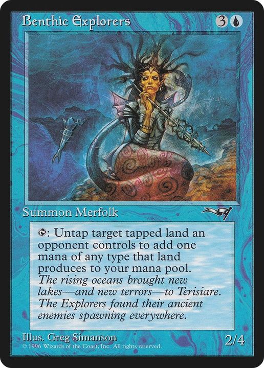 Benthic Explorers in the group Magic the Gathering / Sets / Alliances at Proxyprinters.com (7597)