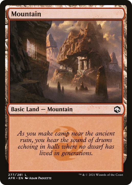 Mountain in the group Magic the Gathering / Sets / Adventures in the Forgotten Realms at Proxyprinters.com (75973)