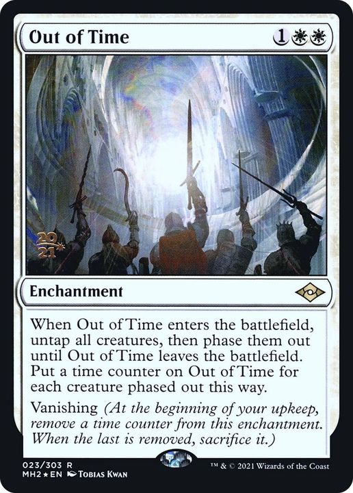 Out of Time in the group Magic the Gathering / Types / Enchantment / Enchantment at Proxyprinters.com (7598)