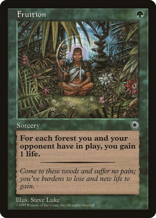 Fruition in the group Magic the Gathering / Types / Colors / Green at Proxyprinters.com (7599)