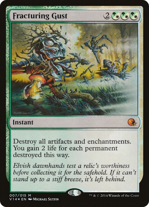 Fracturing Gust in the group Magic the Gathering / Types / Colors / Multicolors / G, W at Proxyprinters.com (75995)