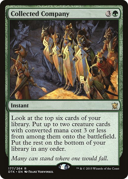 Collected Company in the group Magic the Gathering / Types / Colors / Green at Proxyprinters.com (76011)