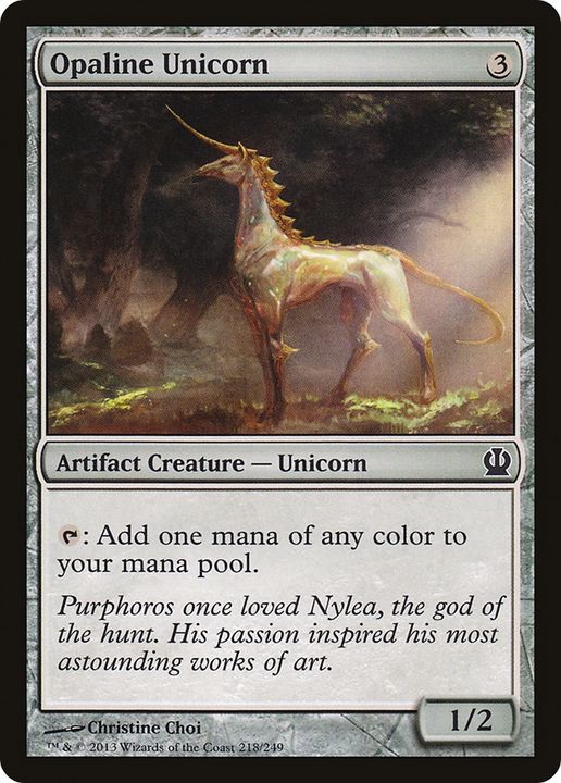 Opaline Unicorn in the group Magic the Gathering / Sets / Theros at Proxyprinters.com (76035)