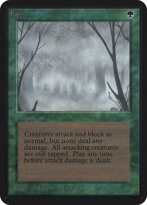 Fog in the group Magic the Gathering / Types / Colors / Green at Proxyprinters.com (76036)