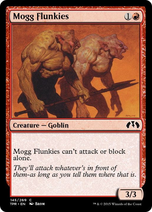 Mogg Flunkies in the group Magic the Gathering / Sets / Tempest Remastered at Proxyprinters.com (76047)