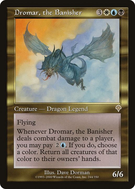 Dromar, the Banisher in the group Magic the Gathering / Types / Colors / Multicolors / B, U, W at Proxyprinters.com (76058)