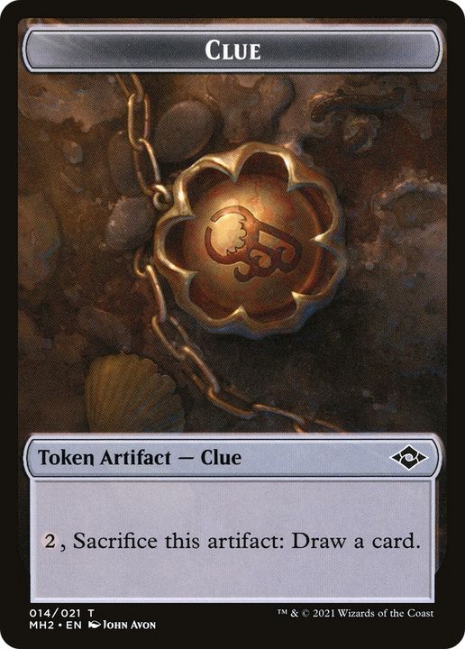 Clue in the group Magic the Gathering / Types / Colors / Colorless at Proxyprinters.com (76064)