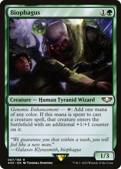 Biophagus in the group Magic the Gathering / Types / Creatures / Wizard at Proxyprinters.com (76069)