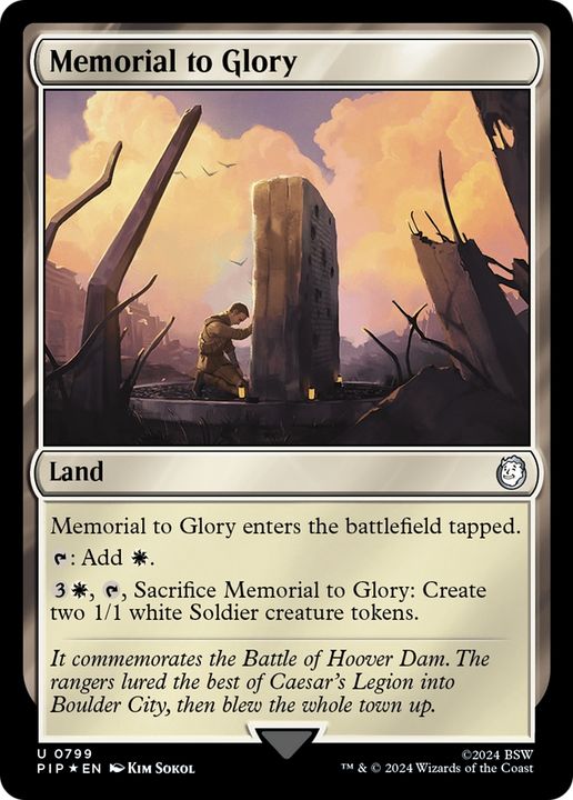 Memorial to Glory in the group Magic the Gathering / Types / Colors / Colorless at Proxyprinters.com (76077)