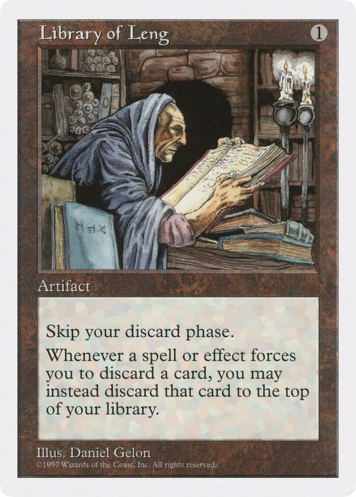 Library of Leng in the group Magic the Gathering / Types / Artifacts / Artifact at Proxyprinters.com (76094)