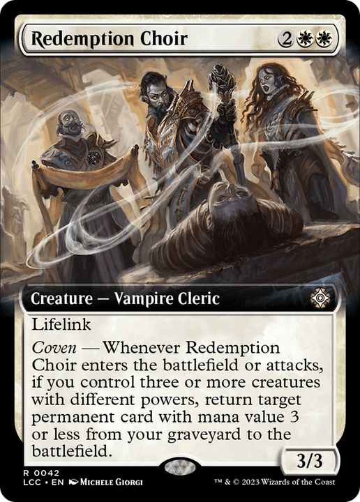 Redemption Choir in the group Magic the Gathering / Types / Colors / White at Proxyprinters.com (76096)