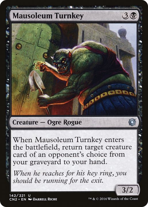 Mausoleum Turnkey in the group Magic the Gathering / Types / Colors / Black at Proxyprinters.com (76098)