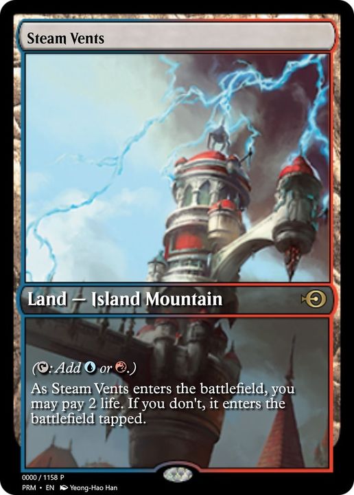 Steam Vents in the group Magic the Gathering / Types / Land / Mountain at Proxyprinters.com (7611)