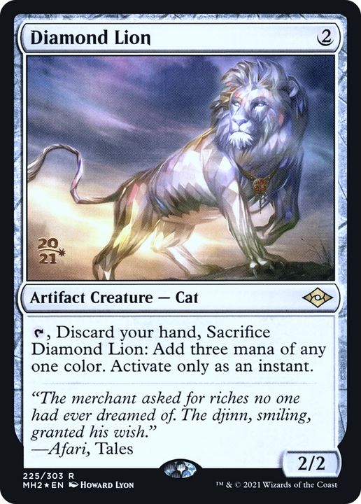 Diamond Lion in the group Magic the Gathering / Types / Colors / Colorless at Proxyprinters.com (76116)