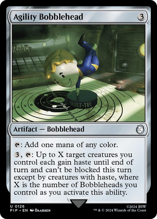 Agility Bobblehead in the group Magic the Gathering / Sets / Fallout at Proxyprinters.com (76117)