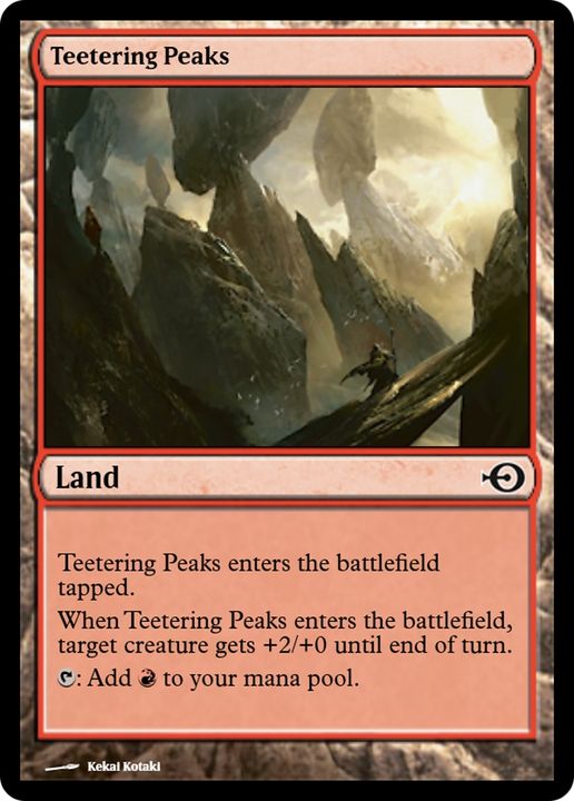 Teetering Peaks in the group Magic the Gathering / Types / Colors / Colorless at Proxyprinters.com (76119)