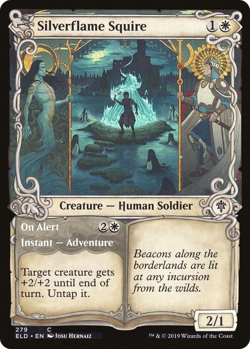 Silverflame Squire // On Alert in the group Magic the Gathering / Types / Colors / White at Proxyprinters.com (76120)