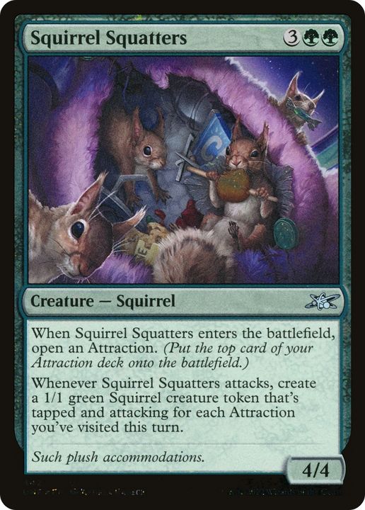 Squirrel Squatters in the group Magic the Gathering / Types / Colors / Green at Proxyprinters.com (76121)