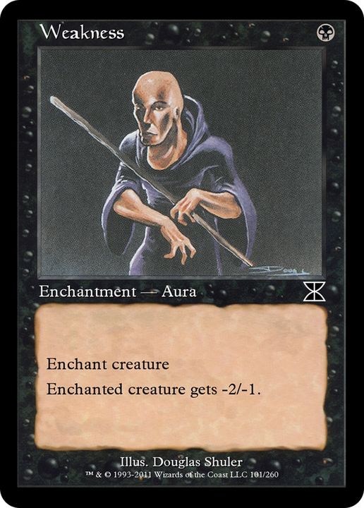 Weakness in the group Magic the Gathering / Sets / MicroProse Promos at Proxyprinters.com (76125)